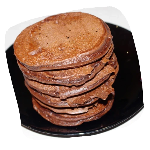 Pancakes au cacao