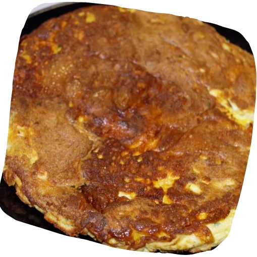 Omelette soufflée au panais