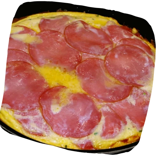 Omelette au bacon