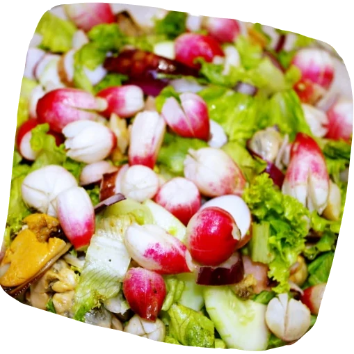 Salade aux fruits de mer